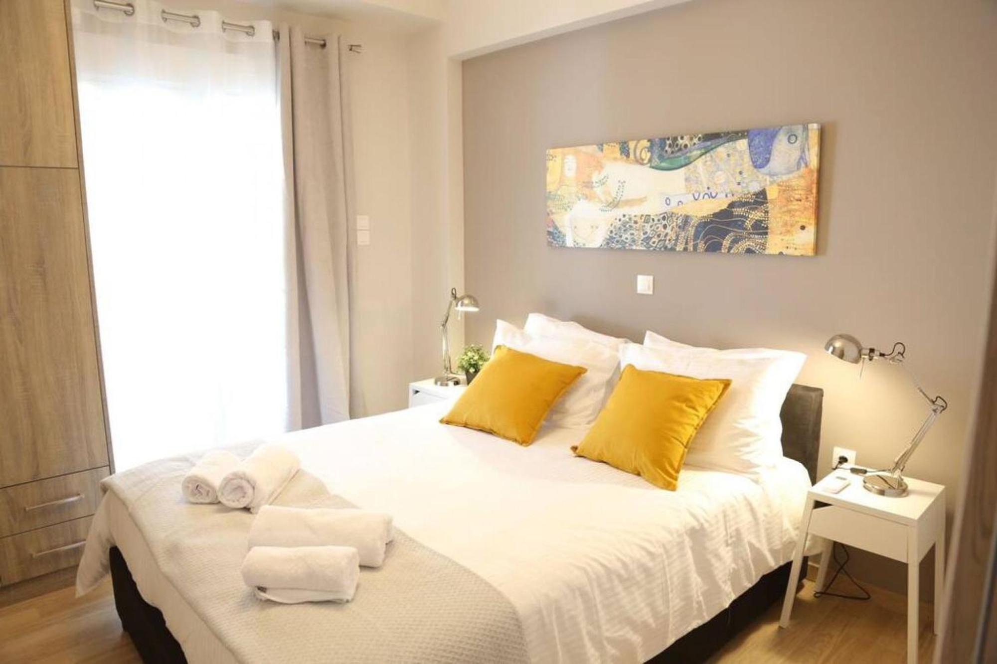 Penthouse Lux Flat With 2 Bd Next To Larissis Apartamento Atenas Exterior foto